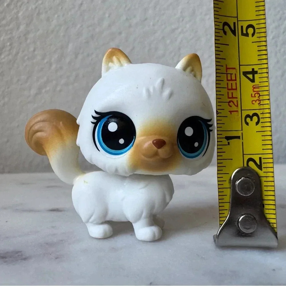 Littlest Pet Shop Authentic‎ Himalia Cattrick White Himalayan Blue Eye Cat - Picture 3 of 4